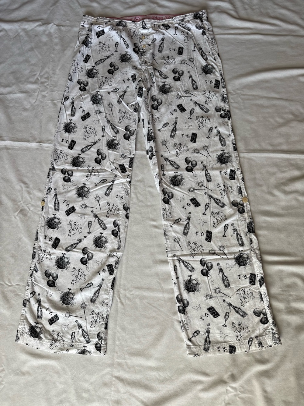 NWT Victoria's Secret PINK Y2K Vintage Celebration Lounge Pants Medium